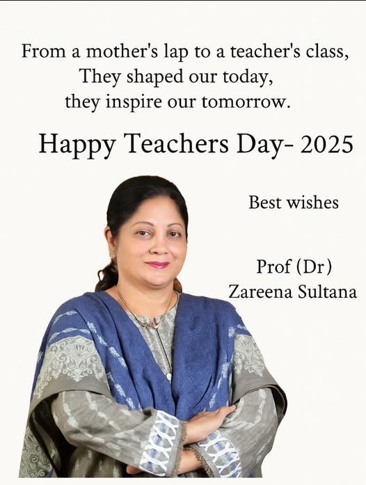 Dr. Zareena Sultana - Speaking Engagement